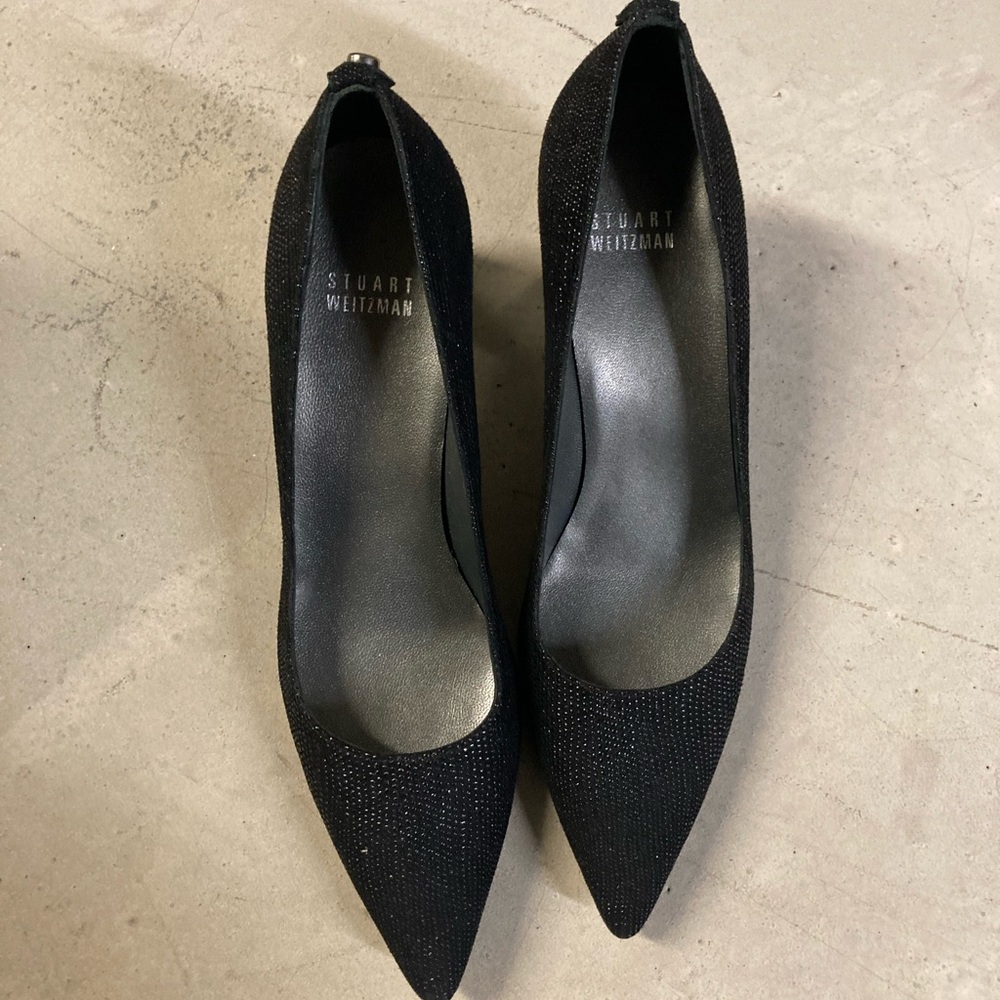 Stuart Weitzman Black Heels - Picture 5 of 7